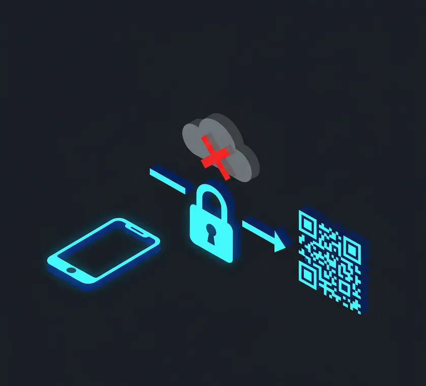 Technical diagram showing data bypassing the server